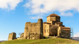 Jvari monastery, Mtskheta, Georgie
