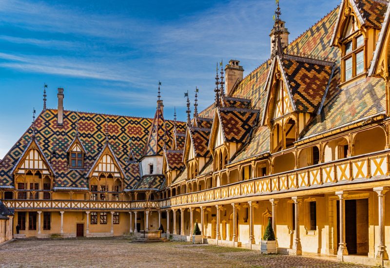 The,Hospices,De,Beaune,Or,Hôtel-dieu,De,Beaune,Is,A
