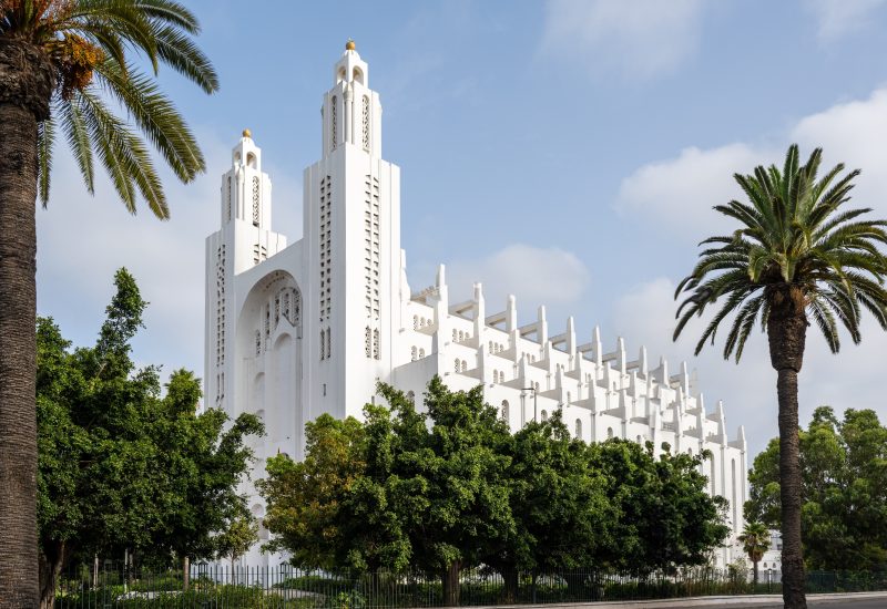 Casablanca,Cathedral,,Cathédrale,De,Casablanca,,Or,Church,Of,The,Sacred
