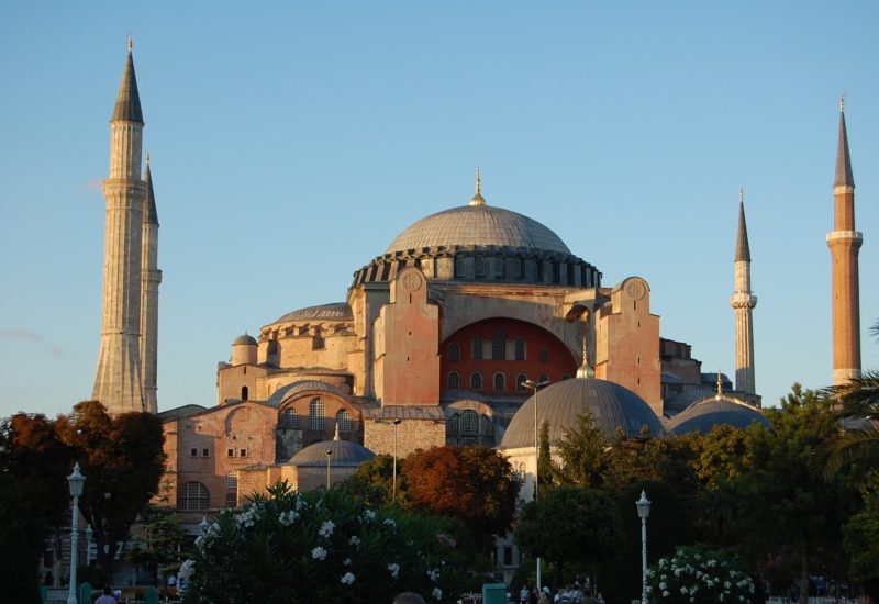 La basilique Sainte Sophie d'Istanbul