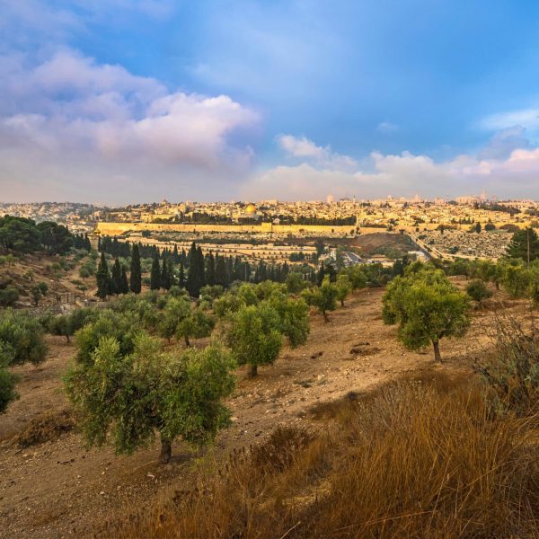 Beautiful,Morning,View,Of,The,Old,City,Jerusalem,With,Dome