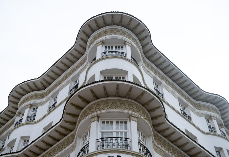 Richly,Decorated,Building,In,Rabat,,Morocco,-,Currently,The,Agency