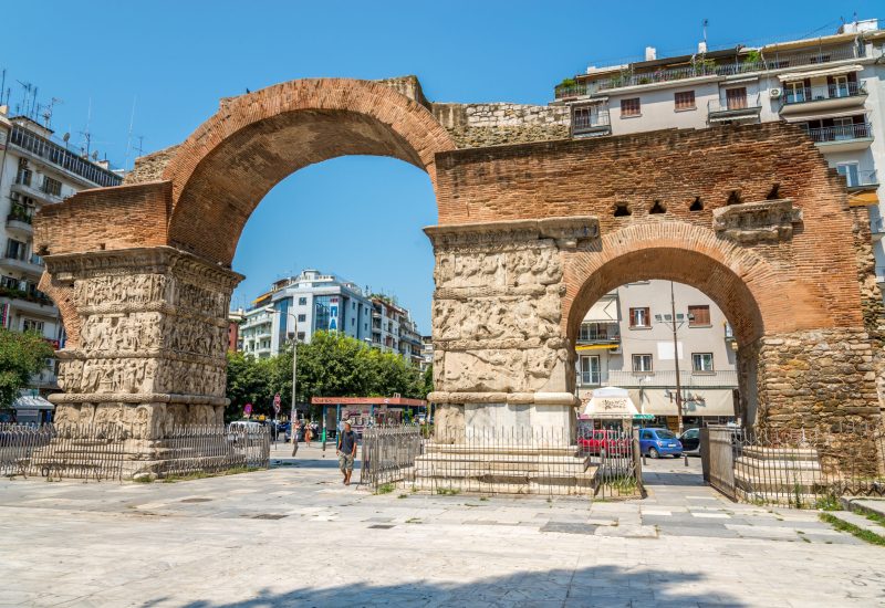 Thessaloniki,,Greece,-,July,26,2014,-,The,Arch,Of,Galerius