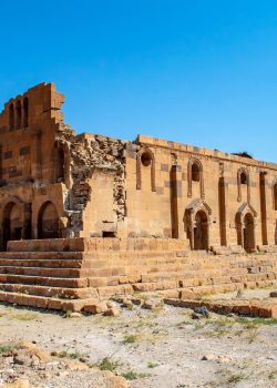 Yereruyk,Church,,A,4th-century,Armenian,Basilica,In,Shirak,Region,Of