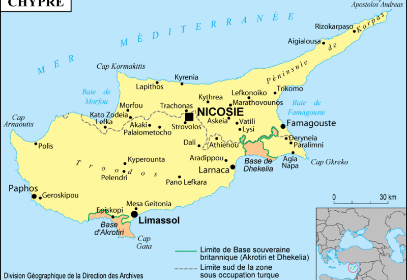 carte chypre